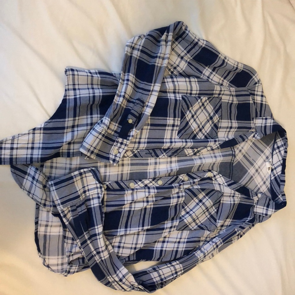 tie up flannel